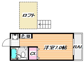 ニューアローズMⅡ 間取り