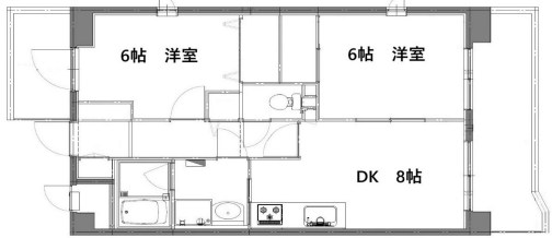 エマーレ南砂 間取り図