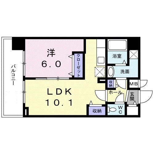 グランツ　スエヒロ 間取り図