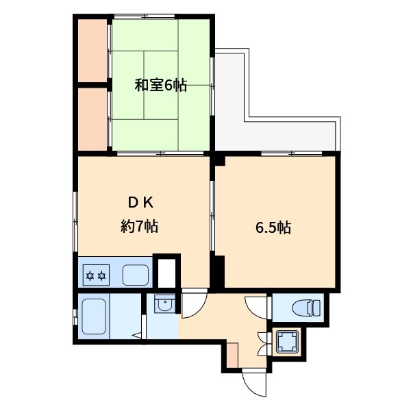 第3アイビーマンション 間取り図