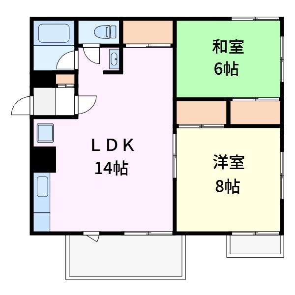 第3アイビーマンション 間取り図