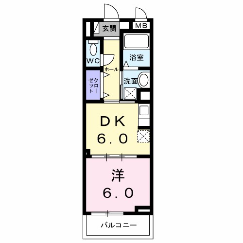 ポワ　リュネール 間取り