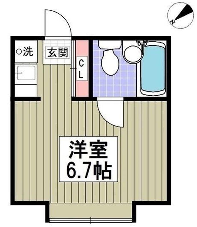 PARK SIDE HOUSE 間取り図