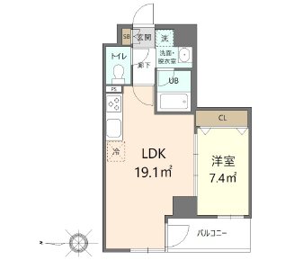 Vivace kasai 間取り図