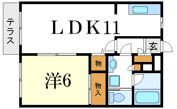 ガーデンハウス 間取り図