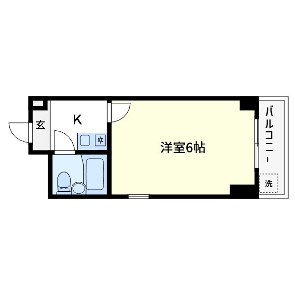 WING21　B棟 間取り