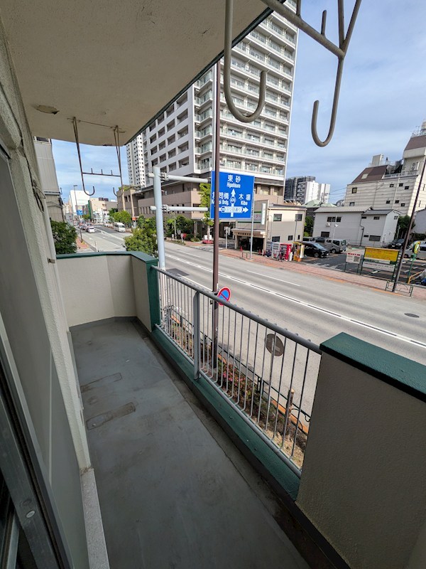 あづまマンション ベランダ
