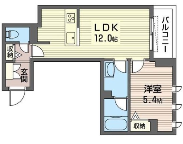 ＮＫ　ＦＩＯＲＥ 205号室 間取り