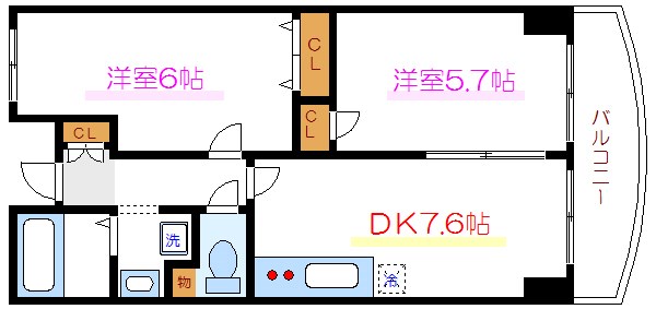 エスペランサ  間取り