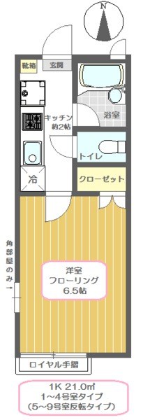ベルエイト北綾瀬Ⅱ 間取り