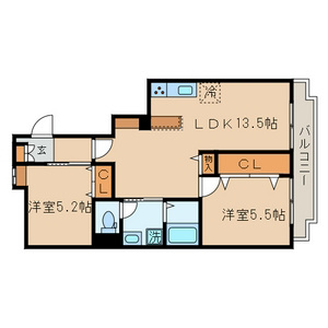 第二スカイハイツ足立 間取り