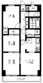 ロイヤルシラコ 間取り図