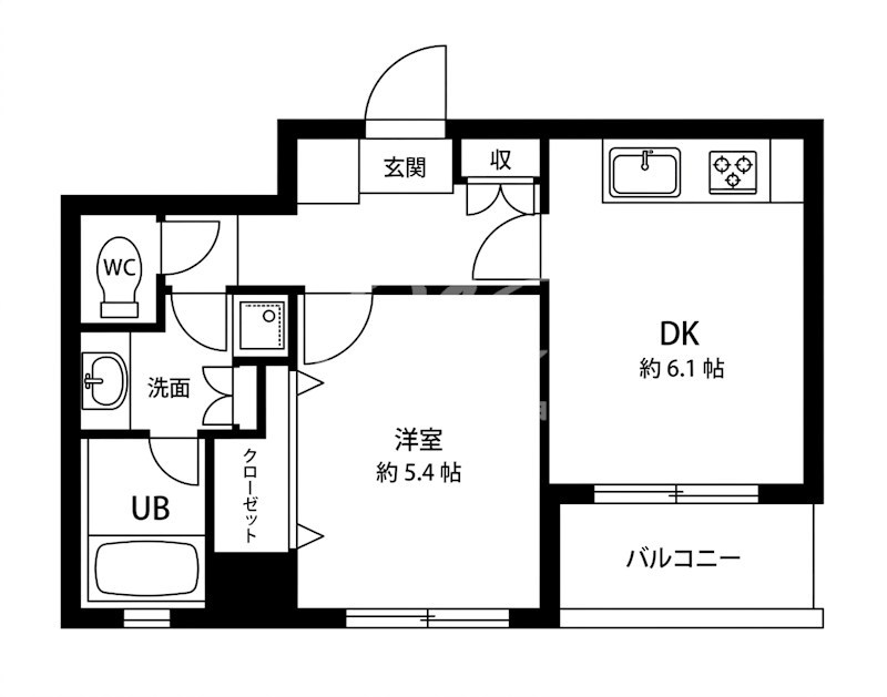 ラクラス田原町   間取り図