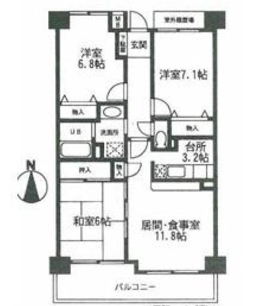 エスティ木場  間取り