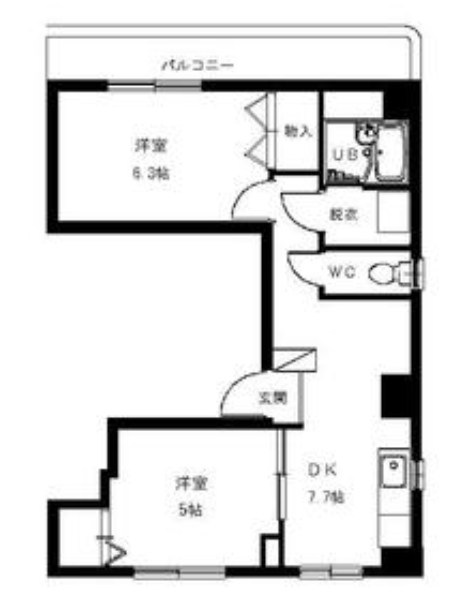パラッツオ・イイノ 間取り