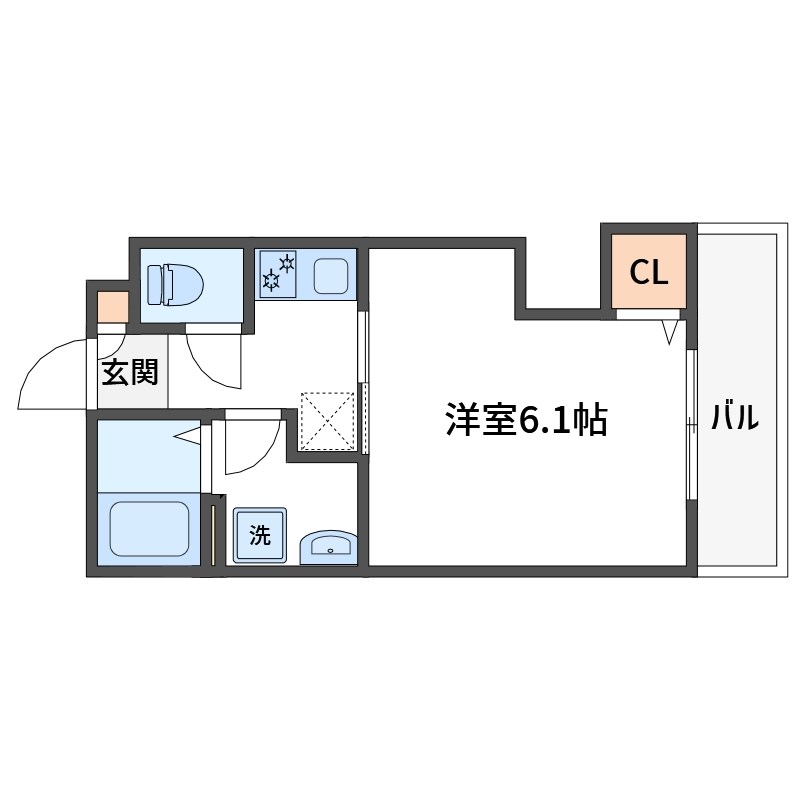 BELL　LEAD東尾久 間取り