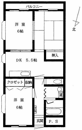 メゾン南小岩 間取り