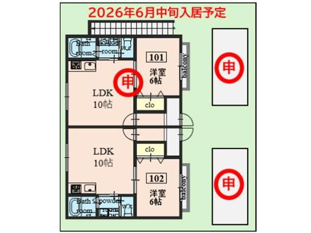 ＧＭ・ＨＡＲＵ 間取り