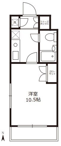 アルファ王子本町EAST 間取り