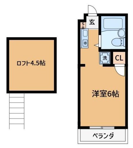 マーブルコート西葛西 間取り図