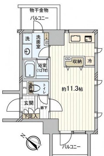 ダイナシティ王子  間取り