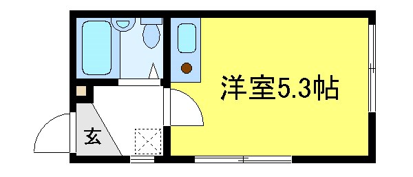 シャンテ王子本町   間取り