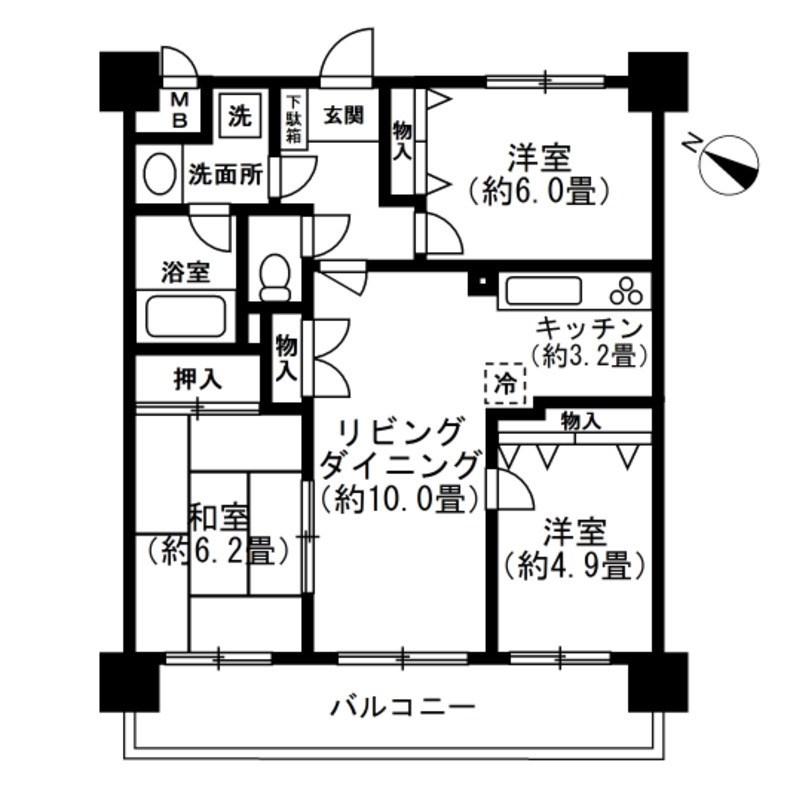 コート・ベルウッド 間取り