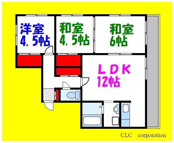 フジマンション第１ 間取り図