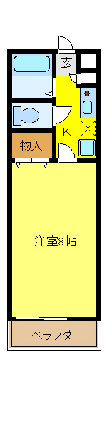 ヒコタビル  間取り