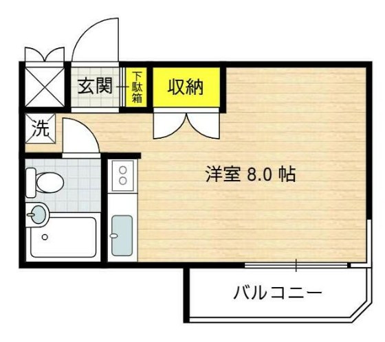 コープまきやⅠ 間取り