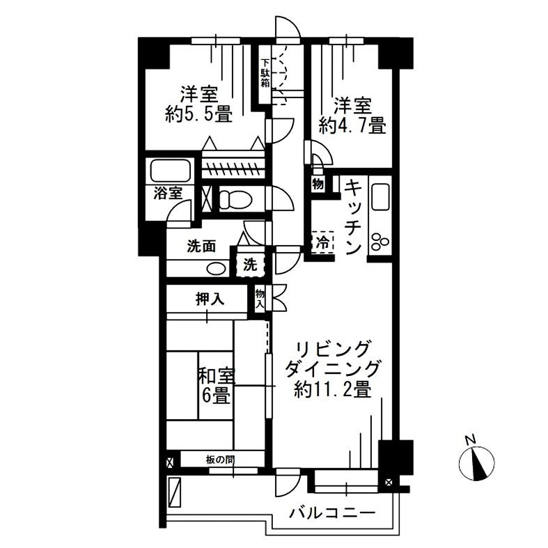 FOREST HOUSE 間取り図