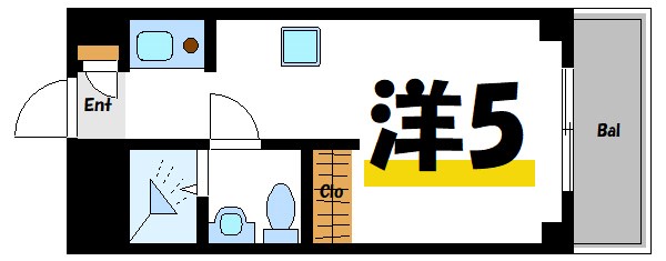グラッツェ 間取り図