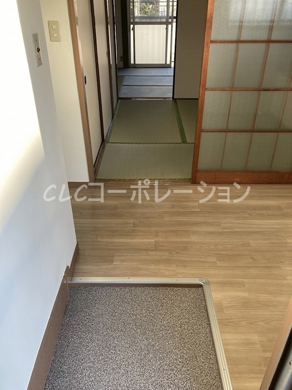 共栄荘 玄関