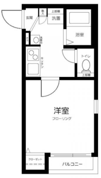 メゾン・ド・ソレイユ大島 間取り図