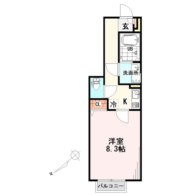 アムールｇｒａｃｅ 間取り図