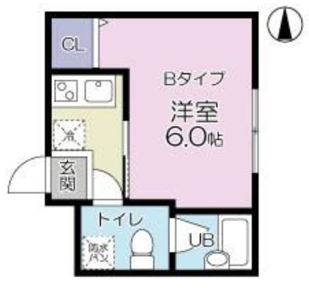 グランシャレー梅島Ⅲ  間取り図