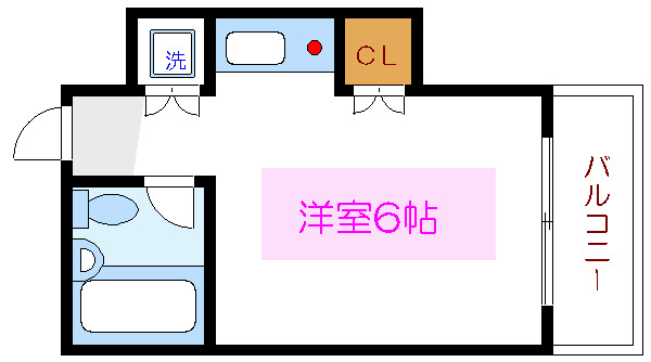 スプリングハイツⅡ 間取り図