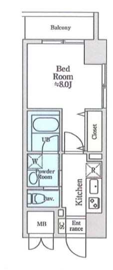シュワーブ　パレ  間取り図