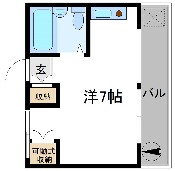 ウェステール大島 間取り