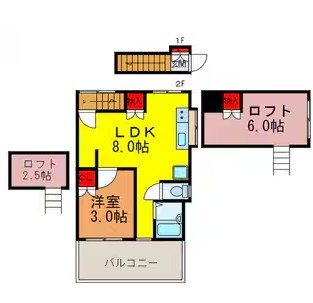 メゾンハギワラ 間取り