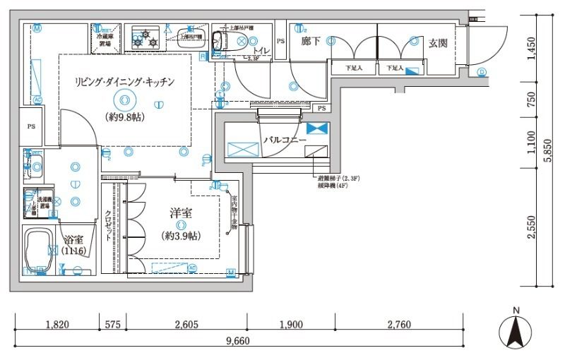 セジョリ東陽町Ⅱ 間取り