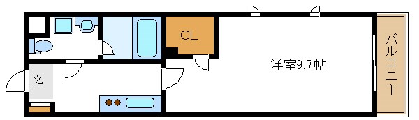 アリカ平井ＰＲＥＳＳＯ 間取り図