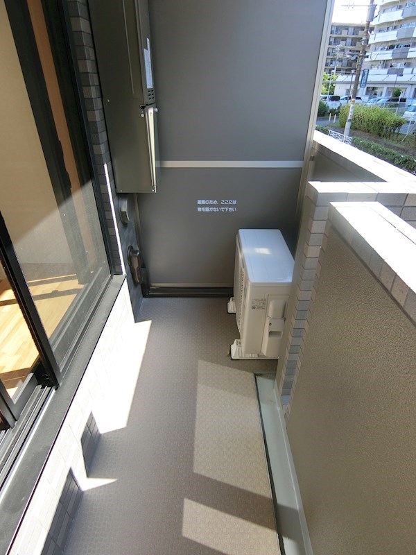 ルーブル大島弐番館  ベランダ