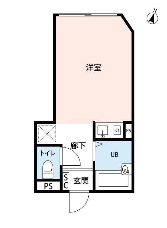 Reberty北千住  間取り