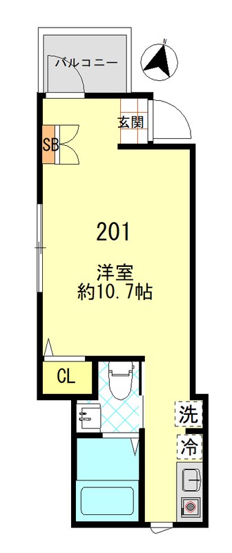 アクアフォレスタ西綾瀬 間取り