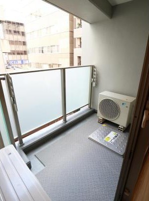コートラクリア人形町   ベランダ