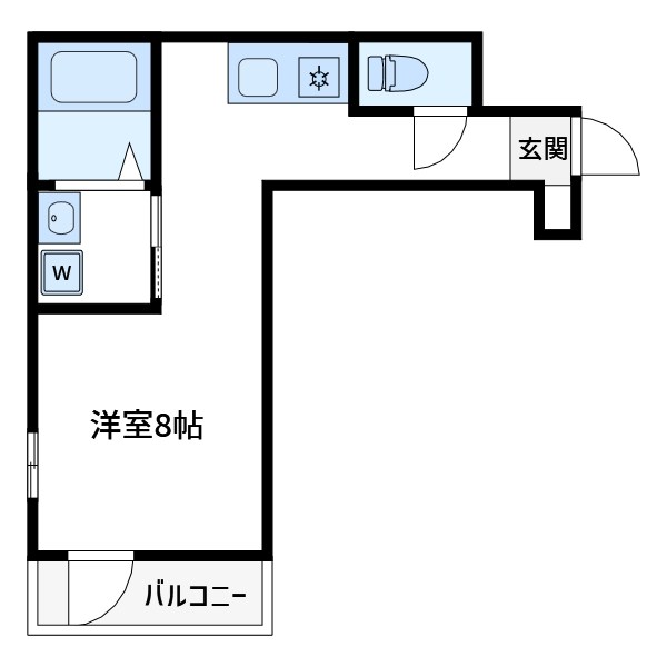 ビクトリータワー田端Ⅲ 間取り
