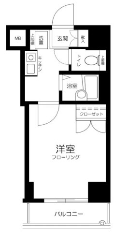 ガラ・ステージ日本橋人形町  間取り図