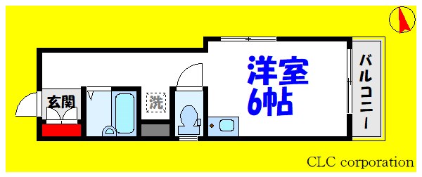 イースタイル東葛西 201号室 間取り
