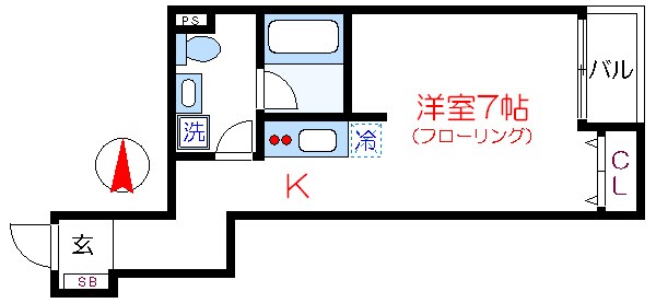 ブランミュール 間取り図